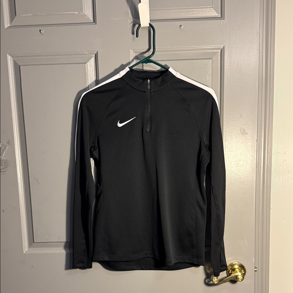 Nike Black Pullover with White Trim